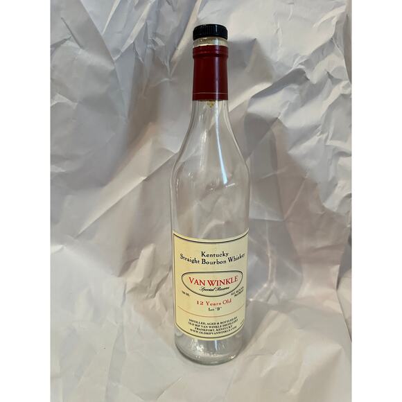 Pappy Van Winkle Special Reserve 12 Year Lot B Bourbon Unrinsed Bottle 750ml